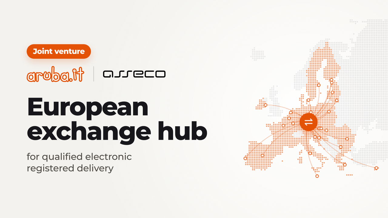 Aruba and Asseco announce the establishment of a joint venture to build Europe's single market for certified communications